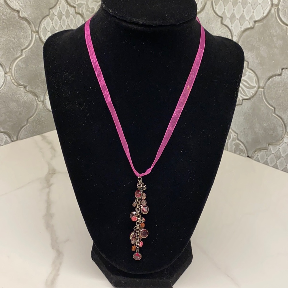 Jeweled Pendant Necklace